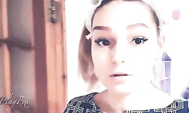 college girl Roleplay with Point of View Deepthroat