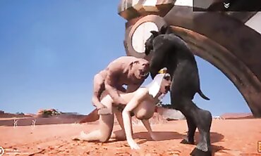 Super Naughty Life: Unshaved Group Sex with Wild Animals