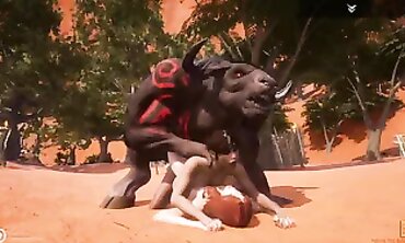Super Naughty Life: Unshaved Group Sex with Wild Animals