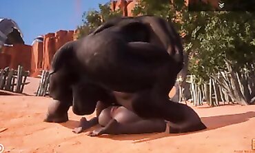 Super Naughty Life: Unshaved Group Sex with Wild Animals