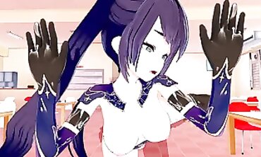 Mona Genshin Impact 3D Hentai Blowjob and Creampie