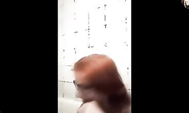 Luba Baranova in a Russian POV Webcam Shower Scene