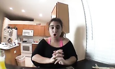 Camila's Perspiration Exercise - Sweaty POV Ab-Toning Workout