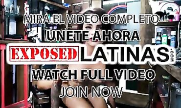 Busty Latina MILF Barber Gets a Blowjob