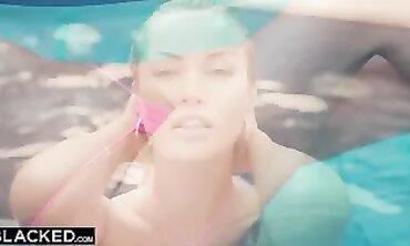 Cherry Kiss Takes a Double Black Cock DP Session