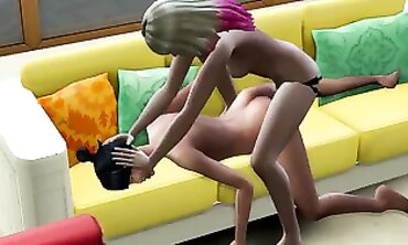 Sims 4: Steamy Barely Legal Senior Anal & Rough Sex