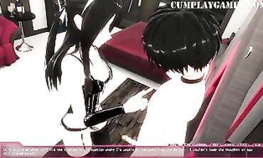 Escalation Part 4: Fem Dom Bondage, Blindfold & Handjob