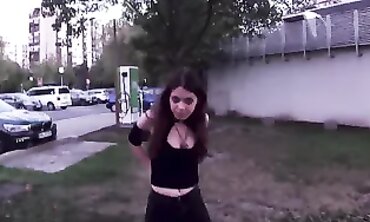 Joy Gets a Public POV Threesome With Strangers