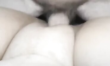 Late Night POV Creampie with Chubby MILF Fiance