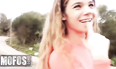 Super-cute Blond Scorching (Sabrina Spice) Get Picked Up Pounded Into Outdoor -
