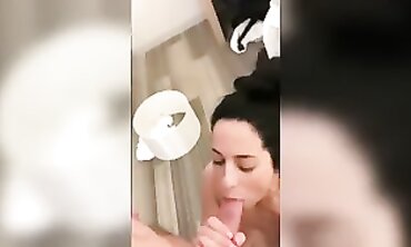 SexyJasmiin Gets a Creampie and Facial in College