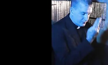 Teaser: Priest Bangs Knuckles Gagged by Two Nuns