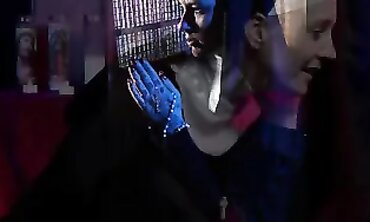 Teaser: Priest Bangs Knuckles Gagged by Two Nuns