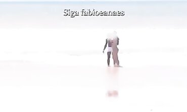 Joy's Bikini Flash: Interracial Hotwife Public Voyeur