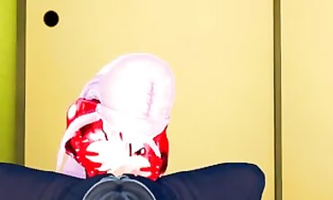 Darling in the Franxx Zero Two Cosplay Gets Creampie