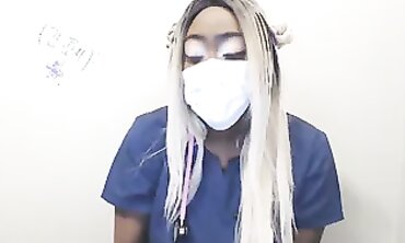 Point Of View - Role Play Scenario: Big-Titted Asian Nurses Surprises Patient With Sex