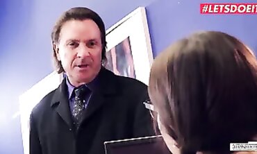 Holly Banks Gets a Hardcore Office Fuck