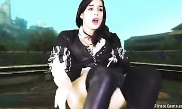 POV: Sexy Amateur With Big Ass Masturbating