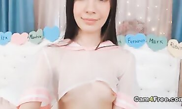 Slippery Wet Pussy - Sexy Blonde Babe Gets Creampied By A Huge Dick