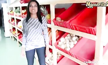 Luisa Chocolate: Sweetie Dark-Hued Latina Enjoys It