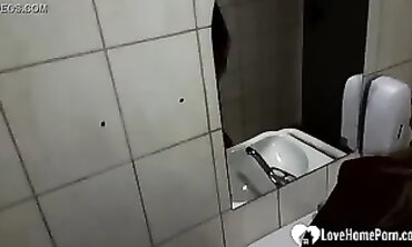 POV: Steamy Amateur Blowjob at the Bar