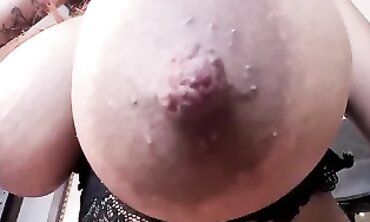CamBae's Mega-Nipples - Closeup POV Big Boobs Massage