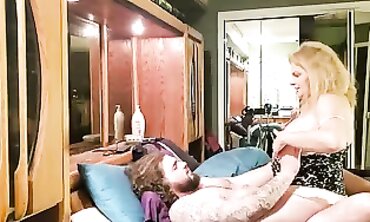Stepdaughter Julie Gets Boned by Son's Friend