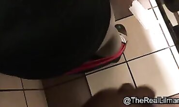 Lilmar Gets Pounded in a Public Restroom Stall