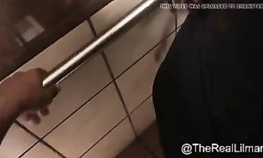 Lilmar Gets Pounded in a Public Restroom Stall