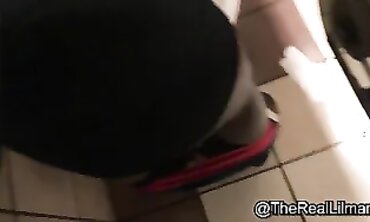 Lilmar Gets Pounded in a Public Restroom Stall