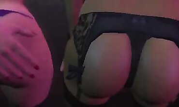 POV Princess Strippers Offer Lapdance