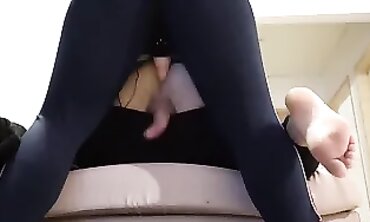 Horny Housewife's Anal Play with Husband in Role Reversal