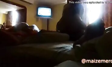 Latina Amateur Gets Creampie in Hotel Doggy Style