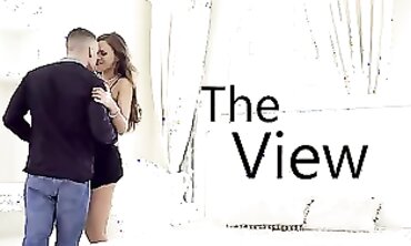 Max Dior and Tina Kay: Outdoor Lovers on the Balcony