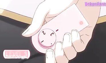 Uncensored Anime Blonde Knight in Stockings Gets Creampie