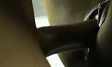 Ebony Trap Swallows and Creampie in Animated Interracial Blowjob