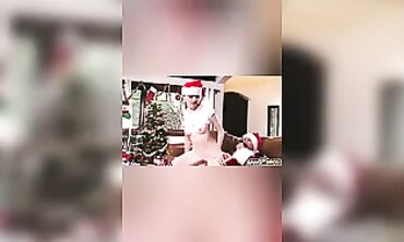 Naughty MILF Christmas Compilation with Anny Aurora and Ariana Marie