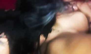 Latina MILF Tatoo Sin Gets Pussy Licked and Fingered by Her Lesbian Lover