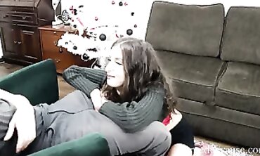 Hotwife Christmas Blowjob Preview