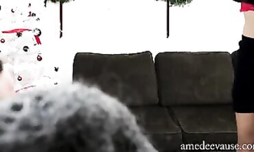 Hotwife Christmas Blowjob Preview