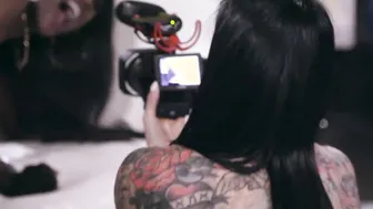 Ana Foxxx and Joanna Angel in a Rough Ebony Threesome