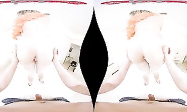 Virtual Reality - Birthday Party Surprise with Hot Blonde Teen Fucks Her Boyfriend