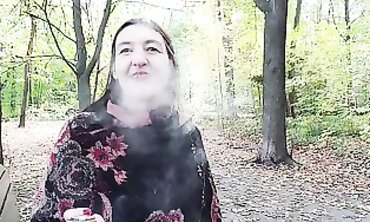 Gypsy Dolores Smokes and Goes Bare in the Great Outdoors