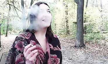 Gypsy Dolores Smokes and Goes Bare in the Great Outdoors