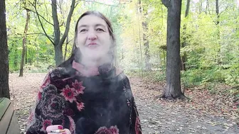 Gypsy Dolores Smokes and Goes Bare in the Great Outdoors