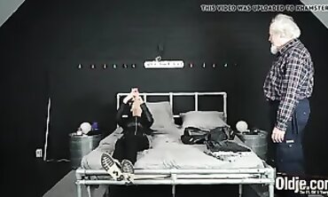 Grandfather Gets a Brilliant Blowjob and Creampie