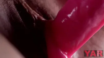 Lewd MILF Yarzabello Masturbates to Pulsing Orgasm with Hitachi