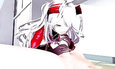 Prinz Eugen Azur Lane 3D Hentai Animation Vol. 2