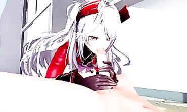 Prinz Eugen Azur Lane 3D Hentai Animation Vol. 2