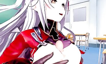 Prinz Eugen Azur Lane 3D Hentai Animation Vol. 2